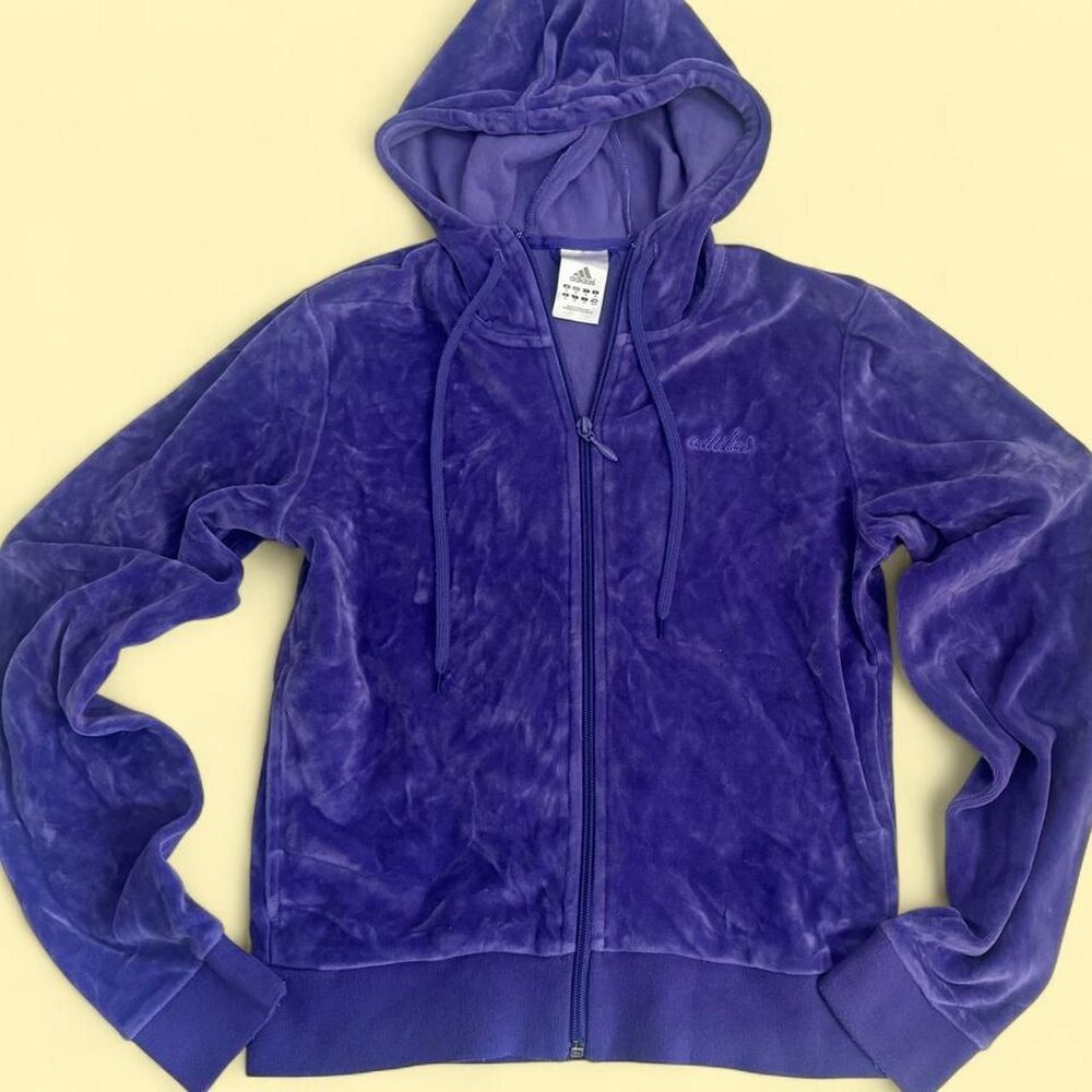 Adidas Women's Purple Hoodie
